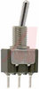 SWITCH,TOGGLE,SUBMINIATURE,BAT LEVER,THREADED BUSHING,STRAIGHT PC TERMINAL,SPDT - 70192097 - Allied Electronics, Inc.