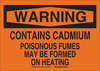 Brady B-401 Polystyrene Rectangle Orange Chemical, Biohazard, Hazardous & Flammable Material Sign - 14 in Width x 10 in Height - 16028 - 754473-16392 - R. S. Hughes Company, Inc.