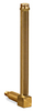 Vented Long Elbow Brass Liquid Level Gage, 7 21/32” Sight Opening, 5/8” Diameter Glass, 1/4” Male NPT Mounting Thread -- B1150-7