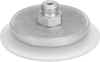 Vacuum suction cup - VAS-75-1/4-PUR-B - Festo Corporation