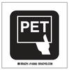 PET (W/PICTO) - 142608 - Brady Corporation