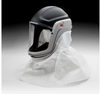 3M Versaflo M-405 Black/White Polycarbonate Helmet - 051131-17322 - 051131-17322 - R. S. Hughes Company, Inc.