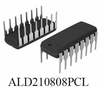 PRECISION N-CHANNEL EPAD® MOSFET ARRAY QUAD HIGH DRIVE MATCHED PAIR - ALD210808PCL - Advanced Linear Devices, Inc.