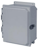 Enclosure, Junction Box, Polyester, Grey; Enclosure Type Hammond - 51R3374 - Newark, An Avnet Company