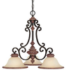 3863IU-259R Mid. Chandeliers-Glass Down - 429972 - Capital Lighting, Inc.