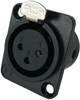 Xlr Connector, Jack, 3Pos, Panel; No. Of Contacts Io Audio Technologies - 92AH3643 - Newark, An Avnet Company