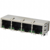 Modular/Ethernet Connector (RJ45) Jacks With Magnetics - J8064D649P-ND - DigiKey