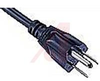 POWER CORD, 6FT 7IN, SJT, 3 CONDUCTOR, 14 AWG, 15 A, NEMA 5-15P - 70133260 - Allied Electronics, Inc.