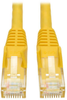 Cat6 Gigabit Snagless Molded Patch Cable (RJ45 M/M) - Yellow, 5-ft. -- N201-005-YW