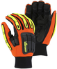 Glove, Knucklehead, Knit Wrist, L, Org; Safety Category Majestic - 50AH0262 - Newark, An Avnet Company