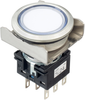 Pb Sw, Dpdt, 24Vac/dc, Solder, White; Product Range Idec - 47AC9221 - Newark, An Avnet Company