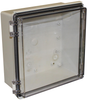 Enclosure, Multipurpose, Pc, Grey/clear; Enclosure Type Camdenboss - 50AC9169 - Newark, An Avnet Company