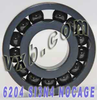 6204 Full Complement Ceramic Bearing 20x47x14 Si3N4 -- Kit7493