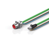 ZK7224-AN00-Axxx | B17, ENP cable, PUR, 4 x 1.5 mm² + (1 x 4 x AWG22), drag-chain suitable, key 1 (2 x 24 V DC) -  - Beckhoff Automation LLC