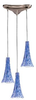 140-3BL Mini Pendants-3 Light Cluster - 761479 - Capital Lighting, Inc.
