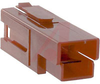 Connector, Power Lock; Polycarbonate; 1; Hermaphroditic; In-Line; Red - 70086980 - Allied Electronics, Inc.
