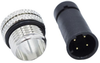 M12 Sensor Conn, Male, 4Pos, Cable Rohs Compliant Norcomp - 72AH9906 - Newark, An Avnet Company