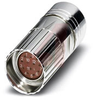 CIRCULAR METAL CONNECTOR, SOCKET, STRAIGHT, STANDARD ROTATION (12 POSITION) - 70169917 - Allied Electronics, Inc.