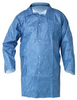 Kimberly-Clark Kleenguard A60 Blue Small Microporous Composite Fabric Chemical-Resistant Lab Coat - 2 Pockets - 036000-30945 - 036000-30945 - R. S. Hughes Company, Inc.