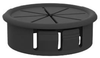 Grommet, Nylon, 1.25, Black; Grommet Type Essentra Components - 66AJ5044 - Newark, An Avnet Company