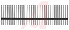 Header; Pin Strip; 36; Flange; 4-40; Copper Alloy; 2.5 A; Black Insulation - 70114967 - Allied Electronics, Inc.
