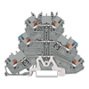 Triple-deck terminal block - Shield terminal block - Through terminal block -- 2200-3218