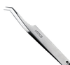 Excelta Five Star Utility Tweezers M-51-CO - Angled Very Fine Point Tip - 0.002 in Tip Width - 3 1/8 in Length - 0.001 in Thick - EXCELTA M-51-CO - R. S. Hughes Company, Inc.