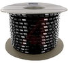 TUBING, SPIRAL WRAP, ULTRAVIOLET RESISTBLK POLYETHYLENE, NOT FLAME RETARD, 1/2