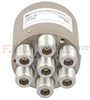 SP6T NO DC to 10 GHz Electro-Mechanical Relay Switch, 50W, 28V, N -- FMSW6187 - Image