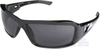 Edge Brazeau Safety Glasses with Black Frame and Smoke Lens - XB116 - Safety Glasses USA