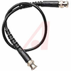 Cable Assy; 24 in.; 19 AWG; RG223/U; Non Booted; Black Jacket; UL Listed - 70197983 - Allied Electronics, Inc.