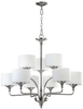 6090-9-65 Mid. Chandeliers-Drum Shades - 606488 - Capital Lighting, Inc.
