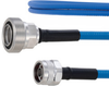 Plenum Low PIM 7/16 DIN Female to N Male Cable SPP-250-LLPL Coax in 100 cm Using Times Microwave Parts and RoHS - FMCA1894-100CM - Fairview Microwave Inc.
