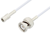 SMB Plug to BNC Male Cable 12 Inch Length Using RG188 Coax, LF Solder, RoHS - PE3C3428LF-12 - Pasternack