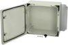 Enclosure, 400Mm X 400Mm X 210Mm, Lock Rohs Compliant Fibox - 40AK1676 - Newark, An Avnet Company