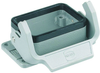 Bulkhead Housing, Size 6B, Metal, 1 Lever; Heavy Duty Connector Type Harting - 79K0470 - Newark, An Avnet Company
