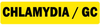Chlamydia/GC Medical Label Fluorescent Yellow - LV-MMBL2 - LabelValue