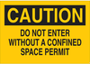 Admittance Sign - 40628 - Brady Corporation