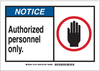 ANSI Z535 Safety Sign - 83763 - Brady Corporation