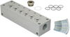 Compressed air distributor for use as a manifold and for building ejector blocks GP 6 SMP 15 -- 10.02.02.00921
