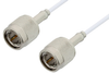 75 Ohm TNC Male to 75 Ohm TNC Male Cable 12 Inch Length Using 75 Ohm RG187 Coax - PE35364-12 - Pasternack