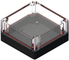 Enclosure, Junction Box, Pc, Black/clear; Enclosure Type Serpac - 06AC7418 - Newark, An Avnet Company