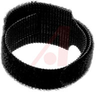 Tie; Polyethylene (Hook), Nylon (Loop);Black; 50 lbs.; 1.75 in.; 8 in.; 1 in. - 70163622 - Allied Electronics, Inc.