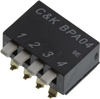 Dip Switch, Spst, 4Pos, 0.1A, 5Vdc, Smd; No. Of Circuits C&k Components - 34AH6846 - Newark, An Avnet Company