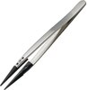 Tweezer, Straight/round, Ss, 130Mm; Tweezer Type Ideal-Tek - 27W2291 - Newark, An Avnet Company