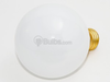 40 Watt, 130 Volt G25 White Globe Bulb - B330040 - bulbs.com