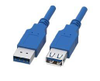 USB Cables -- 1001-CA-USB3-AM-AF-10FT - Image