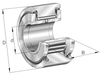 Cam Followers & Yoke Rollers - NATR6-X-PP-A - Pacific International Bearing, Inc.