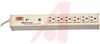 Surge Suppressor; 6; 13000 A (Max.); lt1 ns; Single Stage; 6/15 ft.; 15 A; - 70091763 - Allied Electronics, Inc.