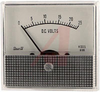 DC Voltmeter; 5%; 0 to 25 VDC; 2.53 in.L x 1.99 in. W x 2.31 in. H; 2.5 in. - 70136691 - Allied Electronics, Inc.